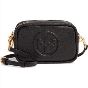 Nwt Tory Burch bombe perry camera bag black